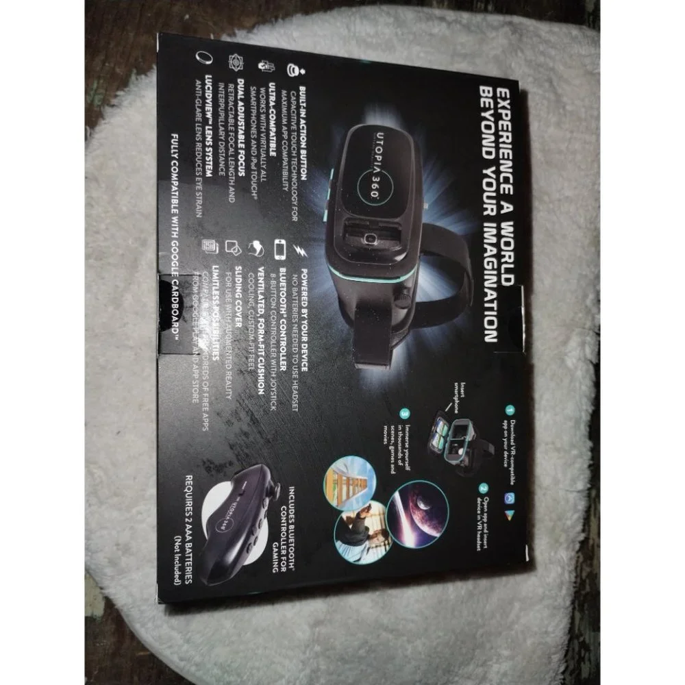 utopia 360 virtual reality headset
